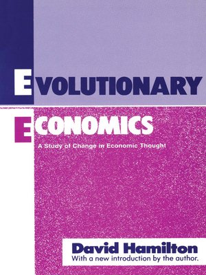 cover image of Evolutionary Economics